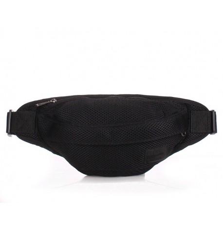 Поясная сумка-бананка Poolparty Bumbag Mesh Black