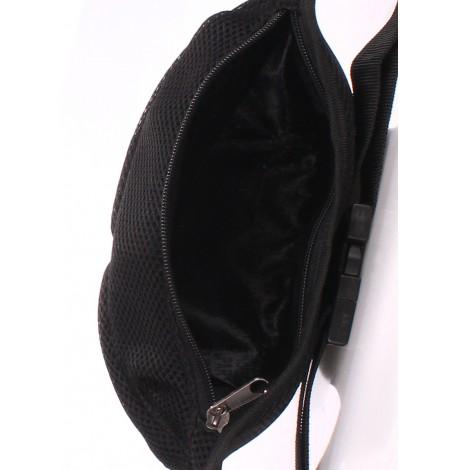 Поясная сумка-бананка Poolparty Bumbag Mesh Black