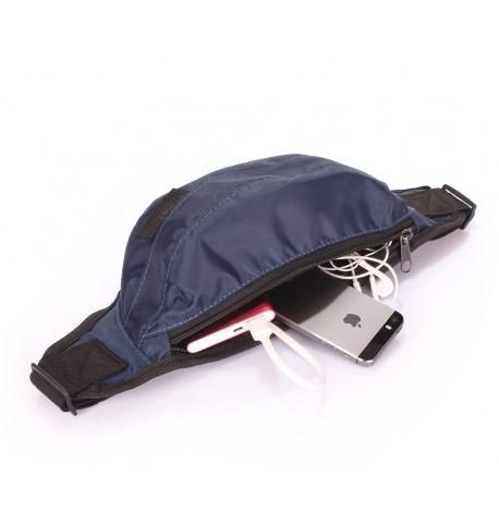 Поясная сумка-бананка Poolparty Bumbag Dark Blue