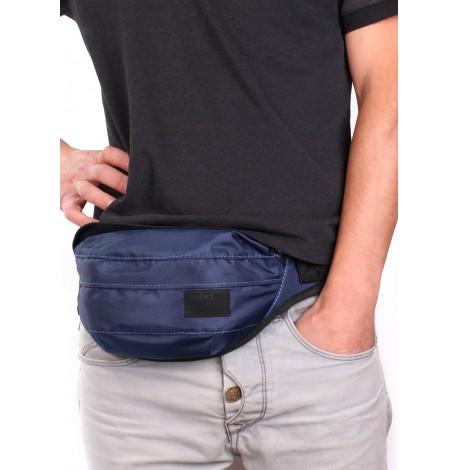 Поясная сумка-бананка Poolparty Bumbag Dark Blue
