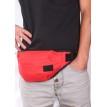 Поясная сумка-бананка Poolparty Bumbag Red