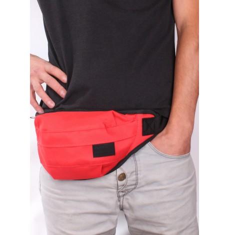 Поясная сумка-бананка Poolparty Bumbag Red