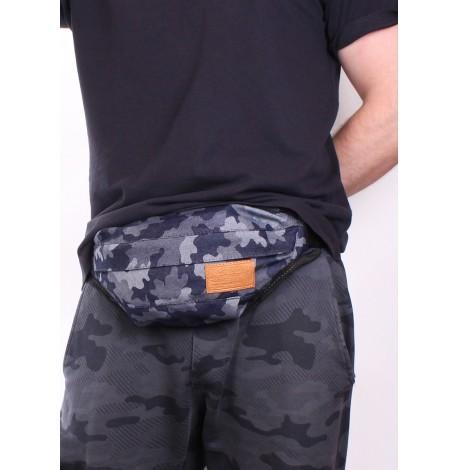 Поясная сумка-бананка Poolparty Bumbag Camouflage
