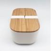 Ланч бокс из бамбука Bamboo Box Be Different (бежевый)