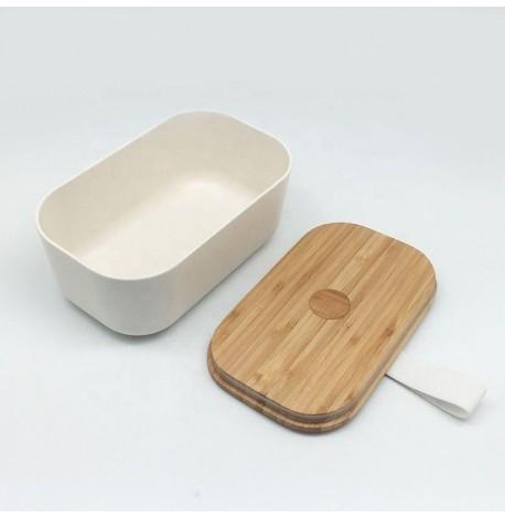 Ланч бокс из бамбука Bamboo Box Be Different (бежевый)