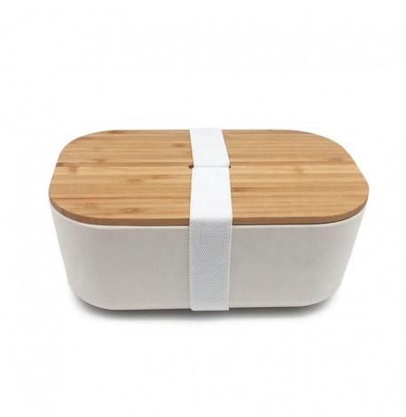 Ланч бокс из бамбука Bamboo Box Be Different (бежевый)