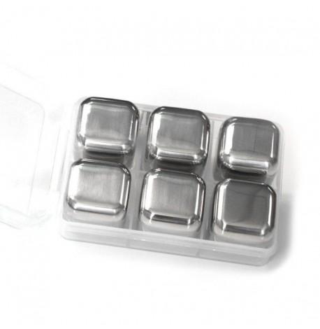 Стальные камни для виски Chilling Power Six (6 шт.)