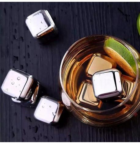 Стальные камни для виски Chilling Power Eight (8 шт.)