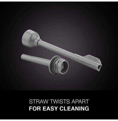 Термостакан из нержавеющей стали с трубочкой Contigo Luxe Insulated (530 мл) Licorice