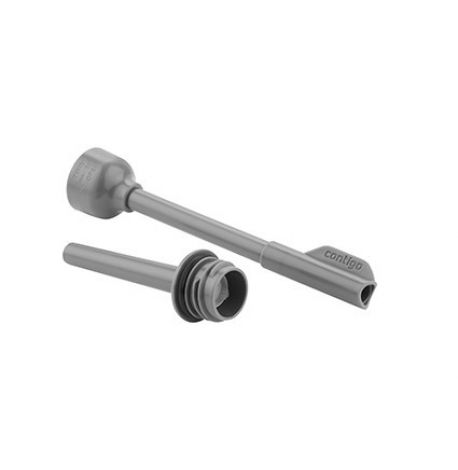 Термостакан из нержавеющей стали с трубочкой Contigo Luxe Insulated (530 мл) Licorice