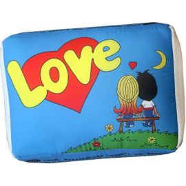 Подушка Lovе (синяя)