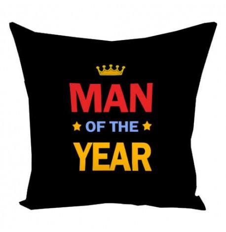 Подушка Man of the year, 40х40 см