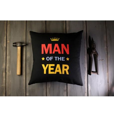 Подушка Man of the year, 40х40 см