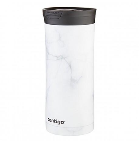 Термокружка Contigo Huron Couture Snapseal White Marble (590 мл)