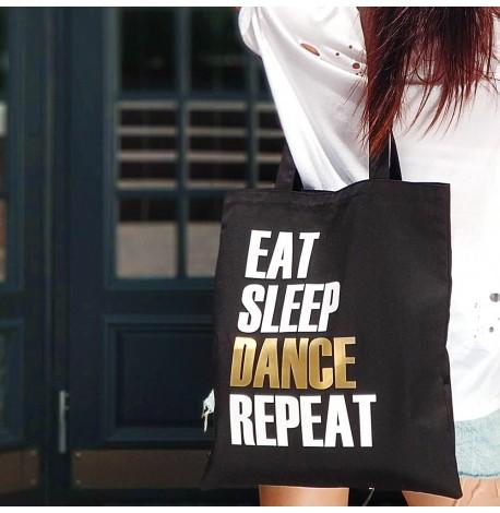 Еко сумка Market Eat Sleep Dance Repeat
