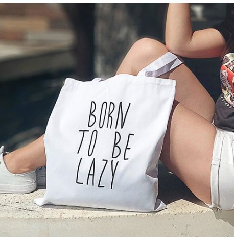 Еко сумка Market Born to be lazy