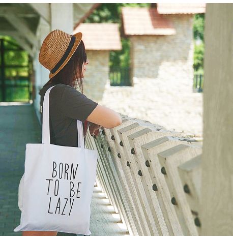 Еко сумка Market Born to be lazy