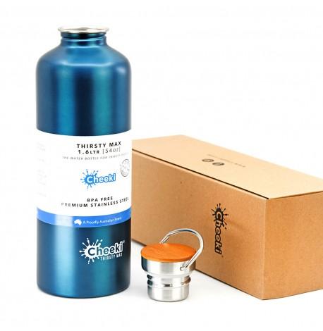 Сталева фляга для води Cheeki Thirsty Max (1,6 літра) Teal