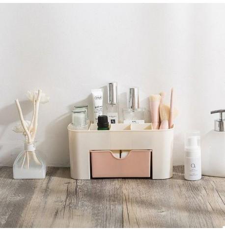 Органайзер для косметики Beautiful (белый-розовый)