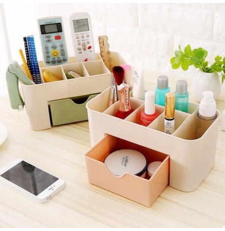 Органайзер для косметики Beautiful (белый-розовый)