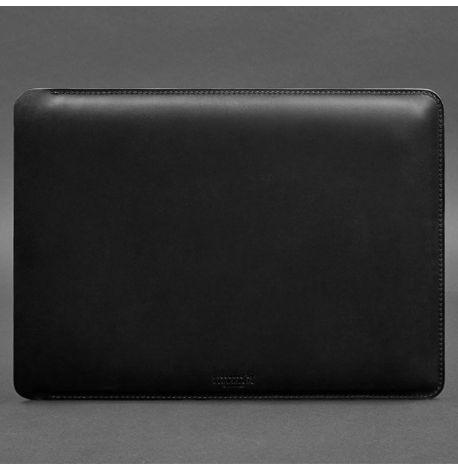 Шкіряний чохол Side для MacBook 13'' (чорний) шкіра Crazy Horse