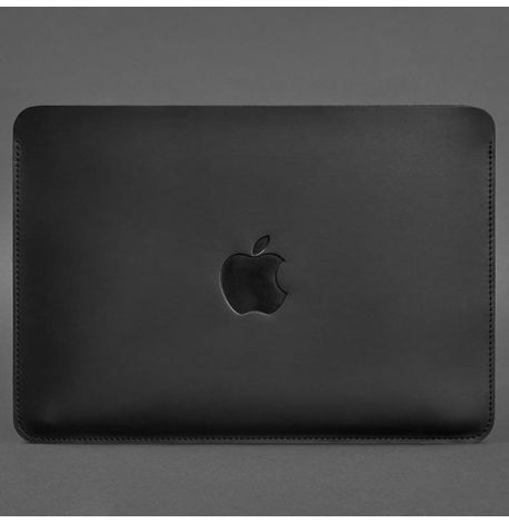 Шкіряний чохол Up для MacBook 13'' (чорний) шкіра Crazy Horse