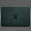 Кожаный чехол Up для MacBook 13'' (зеленый) кожа Crazy Horse