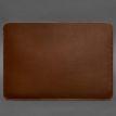 Кожаный чехол Up для MacBook 13'' (светло-коричневый) кожа Krast