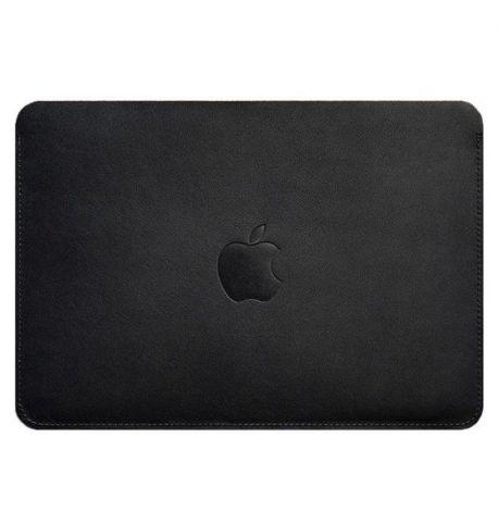 Кожаный чехол Up для MacBook 13'' (темно-синий) кожа Krast