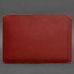 Шкіряний чохол Up для MacBook 13'' (червоний) шкіра Krast