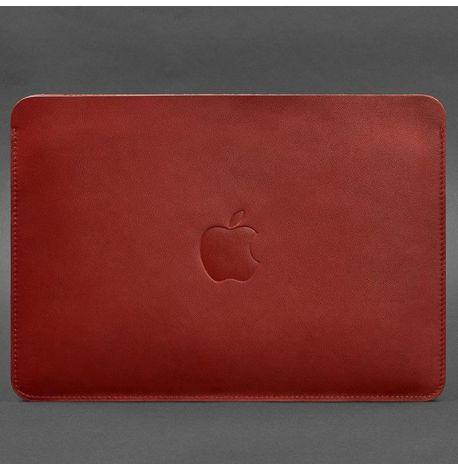 Шкіряний чохол Up для MacBook 13'' (червоний) шкіра Krast