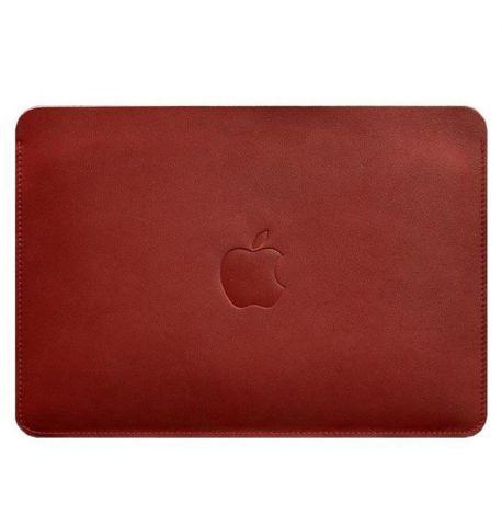 Шкіряний чохол Up для MacBook 13'' (червоний) шкіра Krast