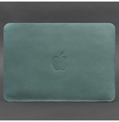 Шкіряний чохол Up для MacBook 13'' (бірюзовий) шкіра Krast