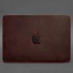 Шкіряний чохол Up для MacBook 13'' (бордовий) шкіра Crazy Horse