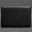 Кожаный чехол Side для MacBook 14'' (черный) кожа Crazy Horse
