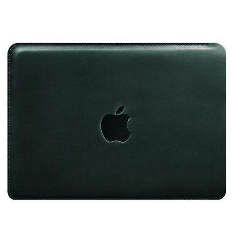 Шкіряний чохол Side для MacBook 14'' (зелений) шкіра Crazy Horse