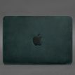 Кожаный чехол Up для MacBook Pro 14'' (зеленый) кожа Crazy Horse