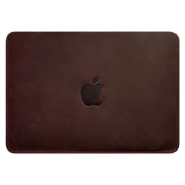 Шкіряний чохол Up для MacBook Pro 14'' (бордовий) шкіра Crazy Horse