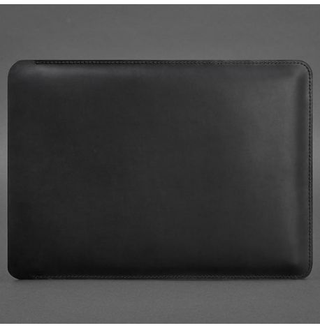 Шкіряний чохол Side для MacBook 15-16 (чорний) шкіра Crazy Horse