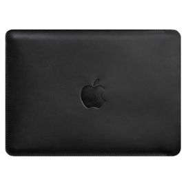 Шкіряний чохол Side для MacBook 15-16 (чорний) шкіра Crazy Horse