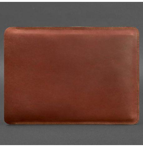 Шкіряний чохол Side для MacBook 15-16 (світло-коричневий) шкіра Crazy Horse