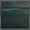 Шкіряний чохол-конверт на магнітах для MacBook 14'' (зелений) шкіра Krast
