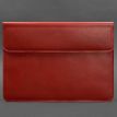 Шкіряний чохол-конверт на магнітах для MacBook 14'' (червоний) шкіра Krast