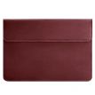 Шкіряний чохол-конверт на магнітах для MacBook 14'' (бордовий) шкіра Crazy Horse