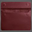 Шкіряний чохол-конверт на магнітах для MacBook 14'' (бордовий) шкіра Crazy Horse