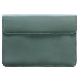 Шкіряний чохол-конверт на магнітах для MacBook 16'' (бірюзовий) шкіра Krast