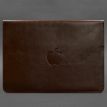 Шкіряний чохол-конверт на магнітах для MacBook 16'' (бордовий) шкіра Krast