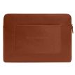 Шкіряний чохол для ноутбука на блискавці з кишенею та хлястиком 29.1 (світло-коричневий)