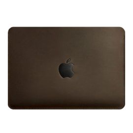 Шкіряний чохол Up для MacBook Pro 14'' (темно-коричневий) шкіра Crazy Horse