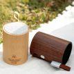 Портативна Bluetooth колонка зі світильником Gingko Drum (горіх)